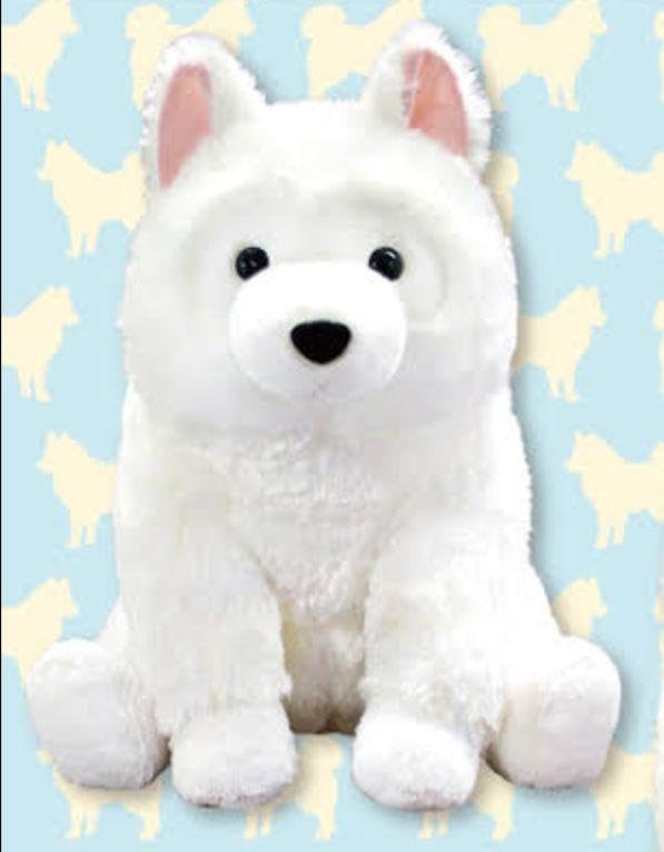 くったりサモエドくんごきげん　VMCぬいぐるみマスコット　しろろん くったりサモエドくんごきげん LMCぬいぐるみマスコット しろろ